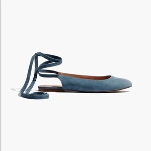 Madewell April Ankle-Wrap Flat